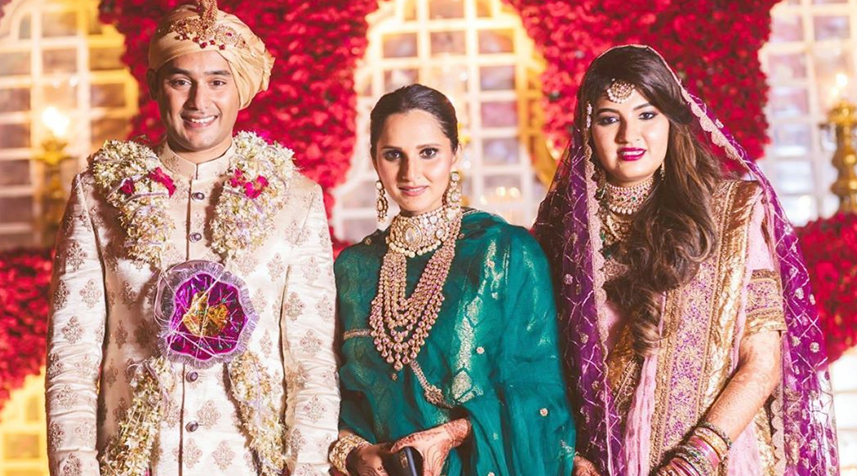 1200px x 667px - Anam Mirza-Asad Azharuddin Wedding Pics Out, Sania Mirza Shares Her Sister's  Photo in Bridal Avatar on Instagram | ðŸŽ¾ LatestLY