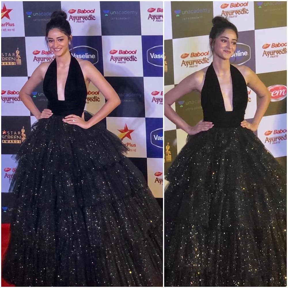 Ananya Panday at Star Screen Awards 2019 (Photo Credits: Twitter)