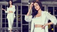 Christmas Comes Early for Ananya Panday, As She Stuns the Fashion World by Opting for a Milky White Pantsuit (View Post)