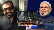 Anurag Kashyap Calls PM Narendra Modi &lsquo;Urban Nazi&rsquo;, Cites Adolf Hitler&rsquo;s Speech in Reference (Watch Video)