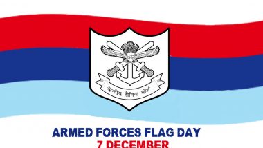 Armed Forces Flag Day 2019: History and Significance of The Day Dedicated to Welfare of Indian Army, Air Force & Navy Personnel