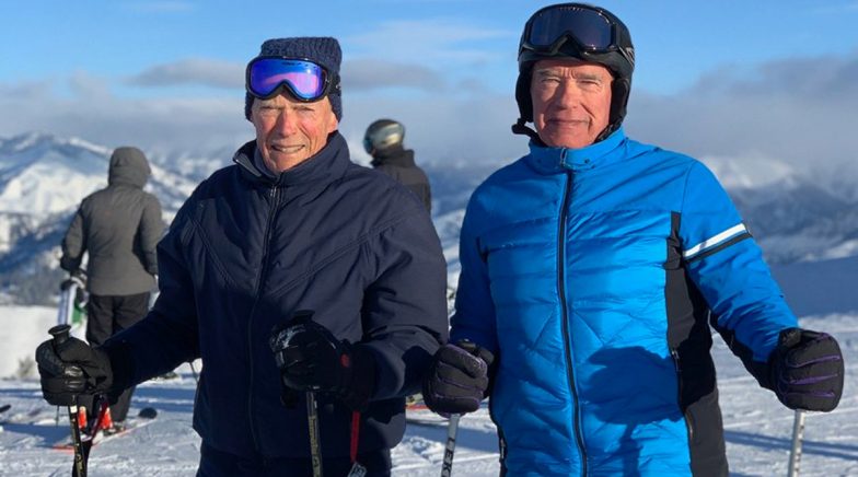 Arnold Schwarzenegger And Clint Eastwood's Pic From Their Ski Trip Has ...