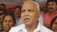 BS Yediyurappa Threatens to Quit as Karnataka CM After Argument With Panchamasali Mutt Seer Vachananda Swami Over Ministership for Murugesh Nirani