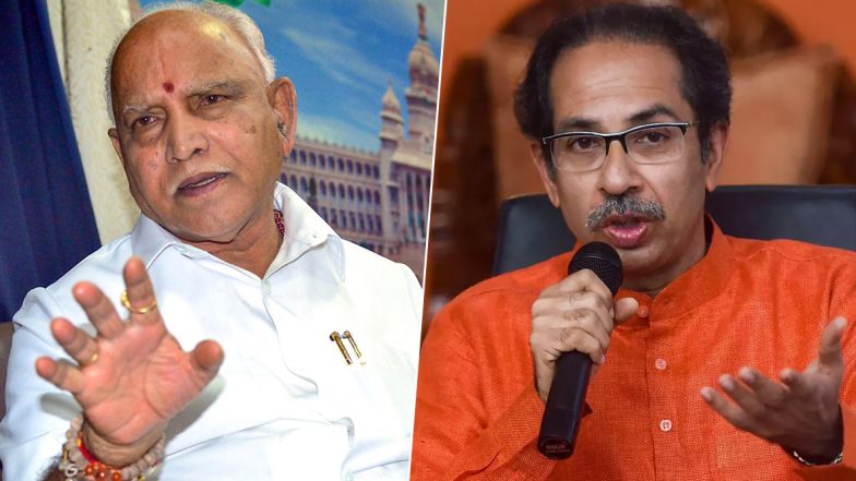 Belgaum Border Dispute: Effigies of BS Yediyurappa, Uddhav Thackeray Burnt in Kolhapur and Belagavi