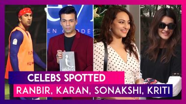 Ranbir Kapoor, Karan Johar, Sonakshi Sinha And Others Seen In The City | Celebs Spotted