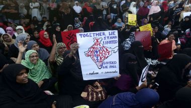 Jamia Millia Islamia Student Holds Anti-CAA Placards at Her Wedding, Family Members Carry Posters of Revolutionary Poets