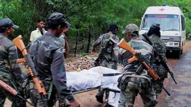 CRPF Head Constable Martyred in Encounter With Naxals in Chhattisgarh's Bijapur District; Gunfight Underway