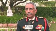 Indian Army on High Alert Along Border with China, Says Chief General Manoj Mukund Naravane