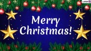Merry Christmas 2019 and Happy Holidays Wishes: WhatsApp Stickers, GIF Images, SMS, Facebook Messages And Quotes to Send XMas Greetings