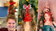 Christmas Tree Hair Trend Takes Over Social Media, Beautiful Pics of Unique Hairstyle Celebrate the Festive Season