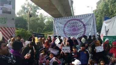 Anti-CAA Stir: Mothers, Daughters Protest Together at Jamia Millia Islamia University Campus
