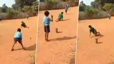 Video of Specially-Abled Boy Sprinting on Hands And Knees to Complete Run Wins Hearts, Twitterati Salute His Passion For Cricket
