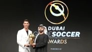 Cristiano Ronaldo Wins 2019 Men&rsquo;s Best Player at Dubai Globe Soccer Awards (Watch Video)