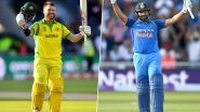 David Warner vs Rohit Sharma, Ad Campaign For India vs Australia 2020 ODI Series Teases Fans With Mouth-Watering Mini Battle! (Watch Video)