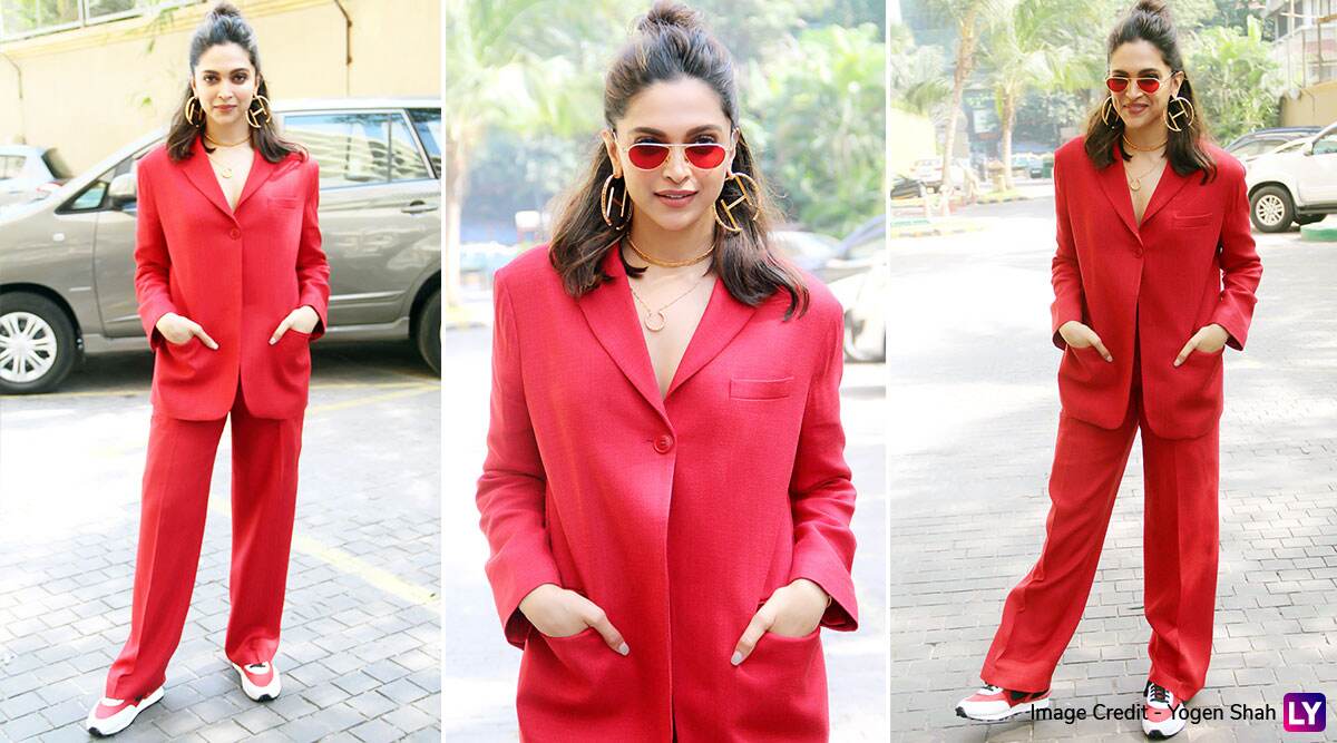 Deepika Padukone gives formal blazer look a chic twist, styles it