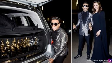 Star Screen Awards 2019: Sorry Deepika Padukone But We Like Ranveer Singh's PDA With Gully Boy Winners' Trophies More! (View Pics)