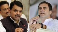 Devendra Fadnavis Questions Shiv Sena's Soft Approach on Insult of Savarkar, Says Rahul Gandhi's Comments 'Shameful'
