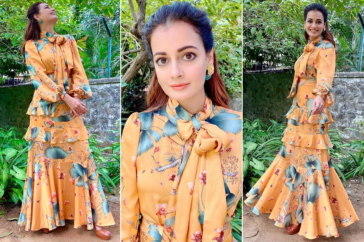 Dia Mirza in Johanna Oritz x H&M (1)