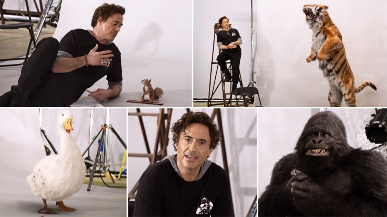 Dolittle: Robert Downey Jr Auditions the Film's Animal Cast and Rami Malek's Chee-Chee, Octavia Spencer's Dab-Dab Will Leave You in Splits 