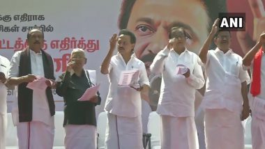 Anti-CAA Protest: DMK, Allies Take Out Rally Against Citizenship Amendment Act in Chennai