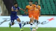 Chennaiyin FC vs FC Goa, ISL 2019&ndash;20 Live Streaming on Hotstar: Check Live Football Score, Watch Free Telecast of CFC vs FCG Semi-final Leg 1 in Indian Super League 6 on TV and Online