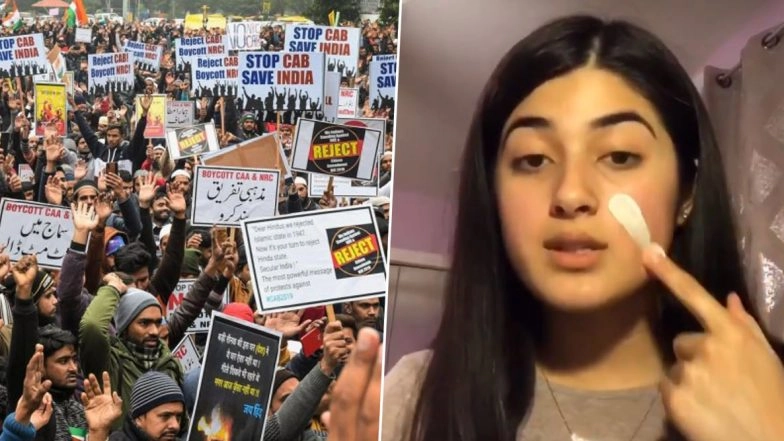 Feroza Aziz, Who Made TikTok 'Makeup Tutorial' on Uighur Muslims, Criticises CAA in New Video