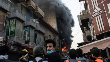 Iranian Consulate in Southern Iraq Set on Fire During Violent Anti-Government Protests