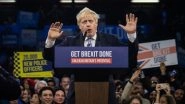 UK General Elections 2019: Britain Goes to Polls to Determine Immediate Future of Brexit
