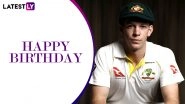 Tim Paine Birthday Special: Check Out Video Compilation of Australian Test Captain's Sledgings Caught on Stump Mic (Watch Videos)