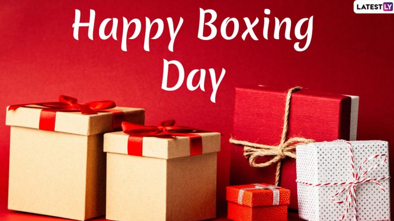Boxing Day 2019 Images & HD Wallpapers For Free Download Online: Wish On The Holiday After Christmas Day With Stickers and Messages