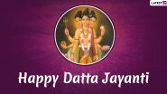 Datta Jayanti 2019 Date: History and Significance of The Day to Worship Lord Dattatreya, The Divine Trinity