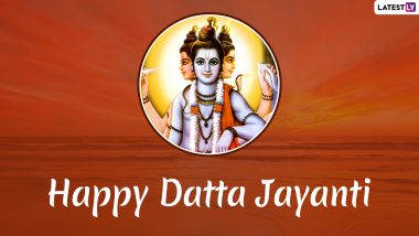 Datta Jayanti 2019 Messages: WhatsApp Images, Lord Dattatreya Photos, Greetings to Wish on This Auspicious Festival