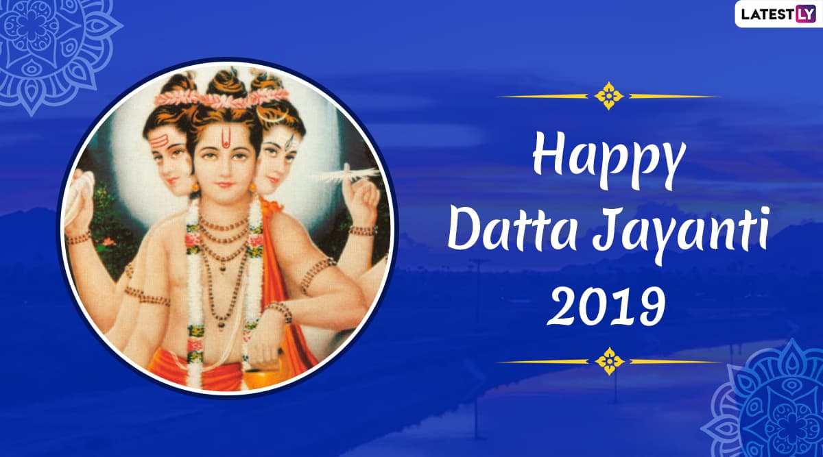 Datta Jayanti Images & HD Wallpapers For Free Download Online: Wish Happy Dattatreya  Jayanti 2019 With WhatsApp Stickers and Wishes in Marathi | ?? LatestLY