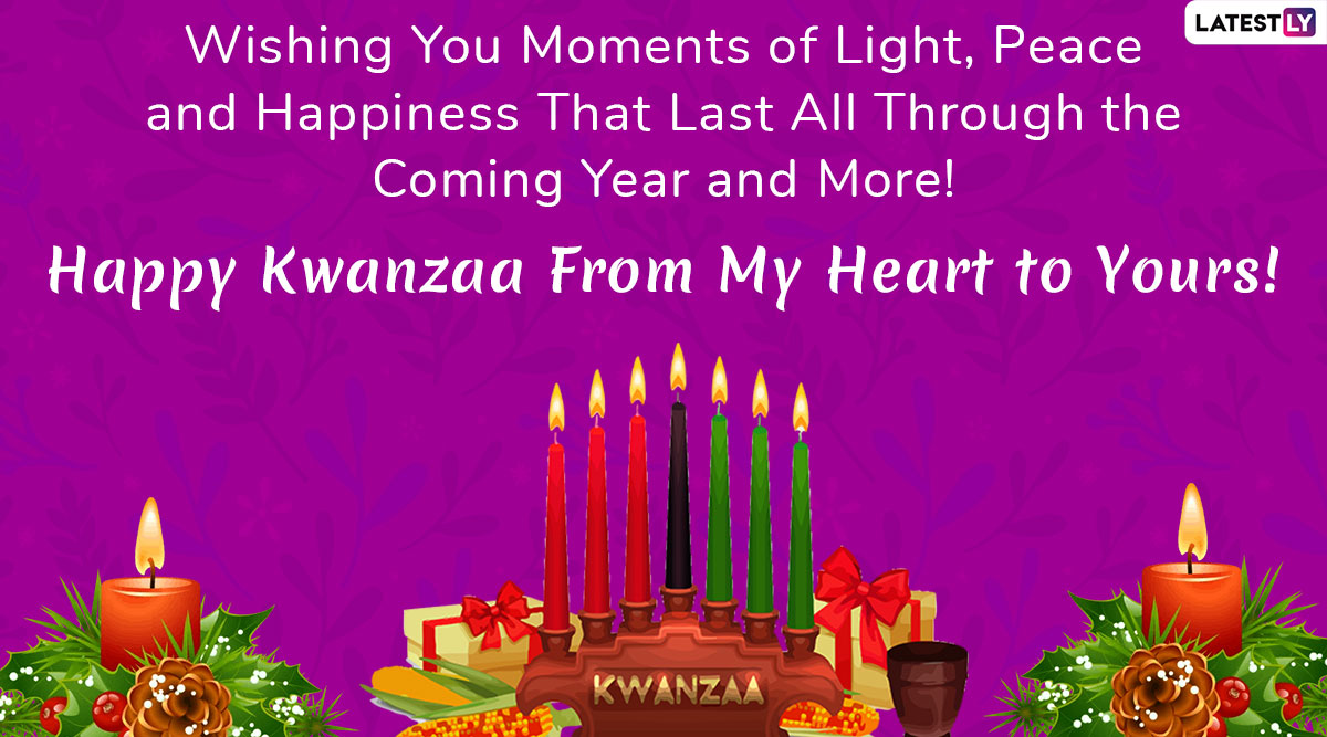 Happy Kwanzaa 2019 Wishes WhatsApp Messages GIF Image 
