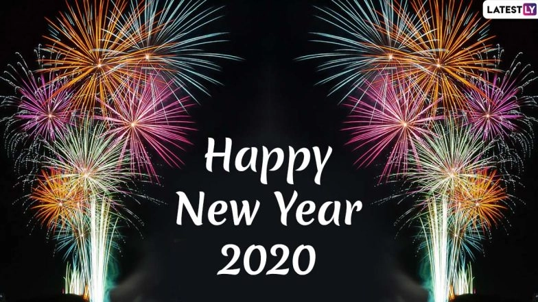Happy New Year 2020 Images & HD Wallpapers For Free Download Online: Wish on New Year’s Eve With WhatsApp Stickers, GIF Greetings and Messages