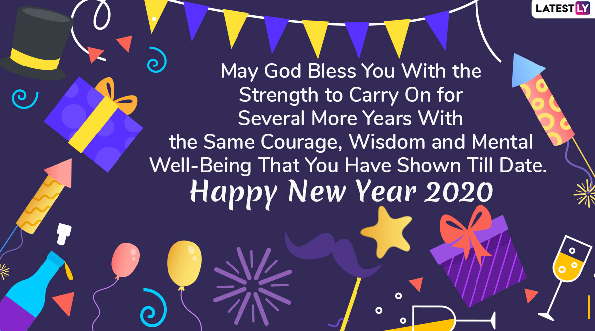 Happy New Year 2020 Wishes WhatsApp Stickers GIF Images 