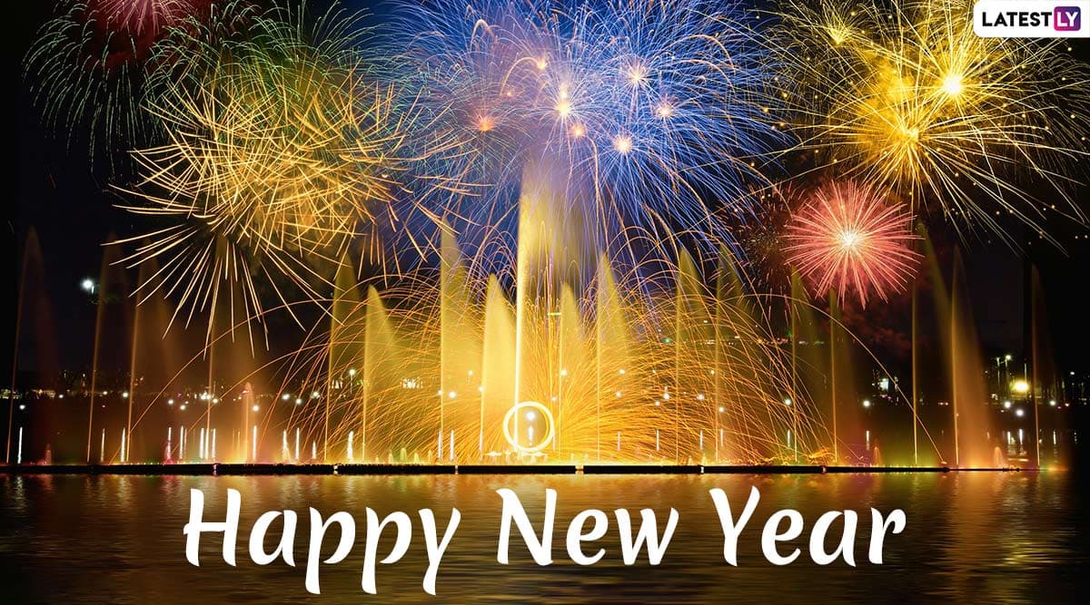 Happy New Year 2020 Wishes in Hindi &amp; New Year&#039;s Day Photos: Greetings, WhatsApp Stickers, SMS