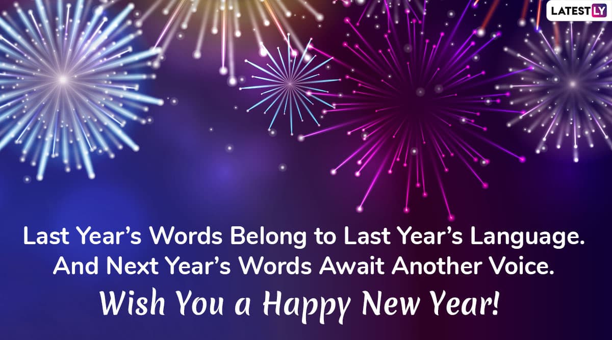 Happy New Year 2020 Messages: WhatsApp Stickers, GIF Images, HNY Wishes to Send Greetings to ...