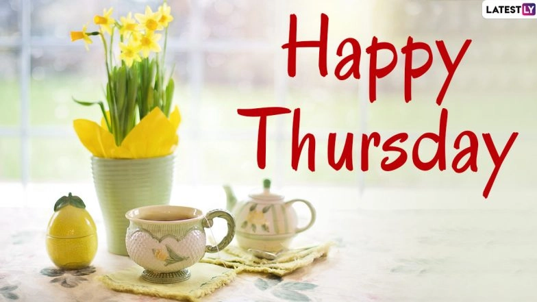 Good Morning HD Images &amp; Happy Thursday Quotes For Free Download Online: On Last Margashirsha Guruvar Vrat, Wish Your Family and Friends With Beautiful Wallpapers and GIF Messages