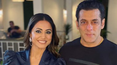 Bigg Boss 13: 'Miss' Hina Khan Meets 'Mr' Salman Khan To Promote Raanjhana With Priyank Sharma, Gets Super Nostalgic! (View Pics)