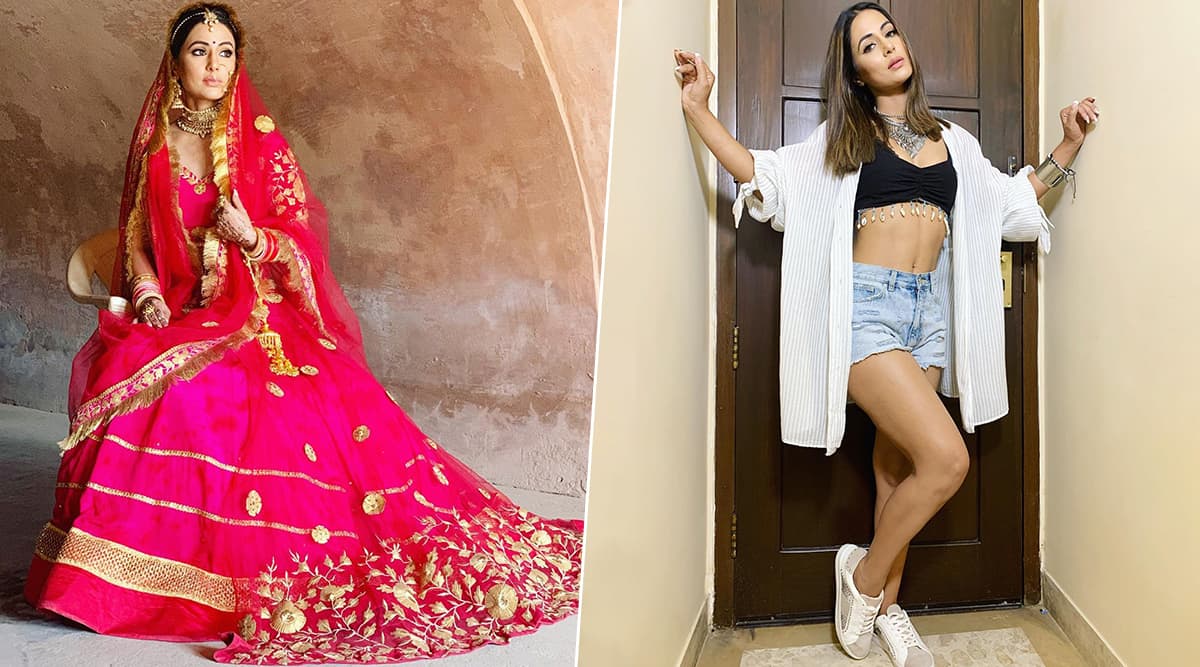 Hottie to Beauty! Hina Khan's Latest Pics From Flaunting Washboard