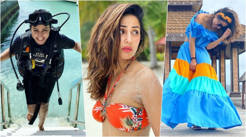 Hina Khan’s Maldives Vacay Pics Are All About Florals, Swimsuits and Hot Poses