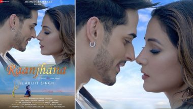 Raanjhana: Hina Khan and Priyank Sharma’s Cosy Love on the New Poster of the Music Video Is Sizzling Hot (View Post)