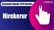 Hirekerur Bypoll 2019 Result Live: BC Patil of BJP Wins MLA Seat