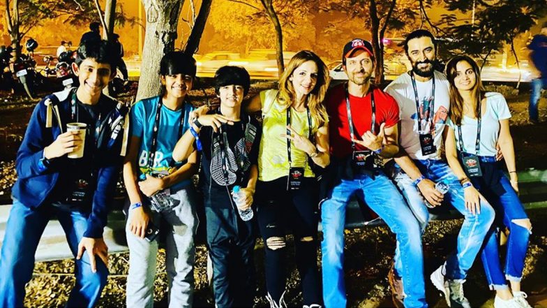 Sussanne Khan Attends U2 Concert in Mumbai with Hrithik Roshan! (View Pics)