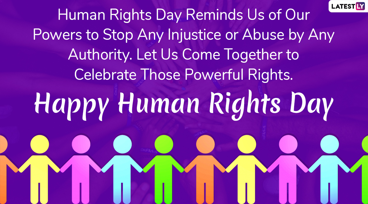 Human Rights Day 2019 Wishes & Images WhatsApp Stickers, Facebook