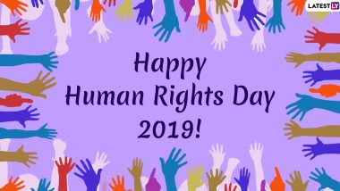Human Rights Day Images & HD Wallpapers for Free Download Online: Wish Happy Happy Human Rights Day 2019 With WhatsApp Stickers, Quotes & GIF Greetings