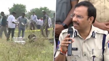 Hyderabad Encounter: Cyberabad Police Chief VC Sajjanar Says Rape Accused Attacked Cops With Sticks and Guns, Were Shot Down in Self Defence