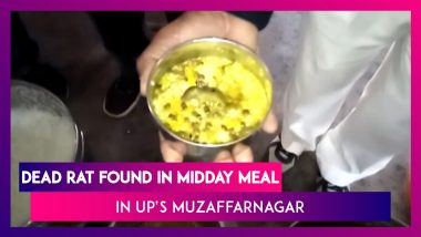 Dead Rat Found In Midday Meal In UP’s Muzaffarnagar School, Nine Children Hospitalised