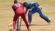 India vs West Indies Highlights 1st ODI 2019 Cricket Match: Shai Hope, Shimron Hetmyer Shine As Windies Beat IND by 8 Wickets